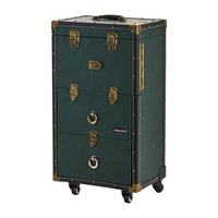 Gabbiano mobilny pomocnik fryzjerski barberski 9011 zielony