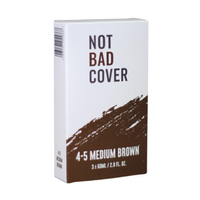 NOTBAD Cover 4-5 medium brown - semi-permanentna farb do włosów i brody 3x60ml