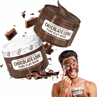 Immortal Chocolate Love Maska glinkowa do twarzy oczyszczająca 300ml