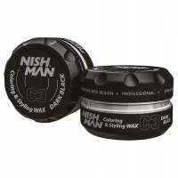 NISHMAN Pomada koloryzująca do włosów C3 czarna 100ml