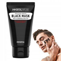IMMORTAL BLACK Mask maseczka Peel-Off oczyszczająca do twarzy 150ml
