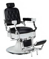 MIRPLAY Fotel barberski JONES B - kolor czarny